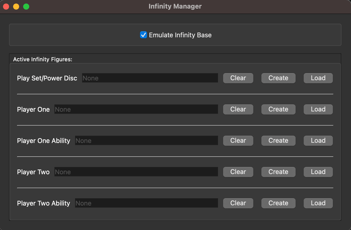 The Simple Qt Window Created for Dolphin